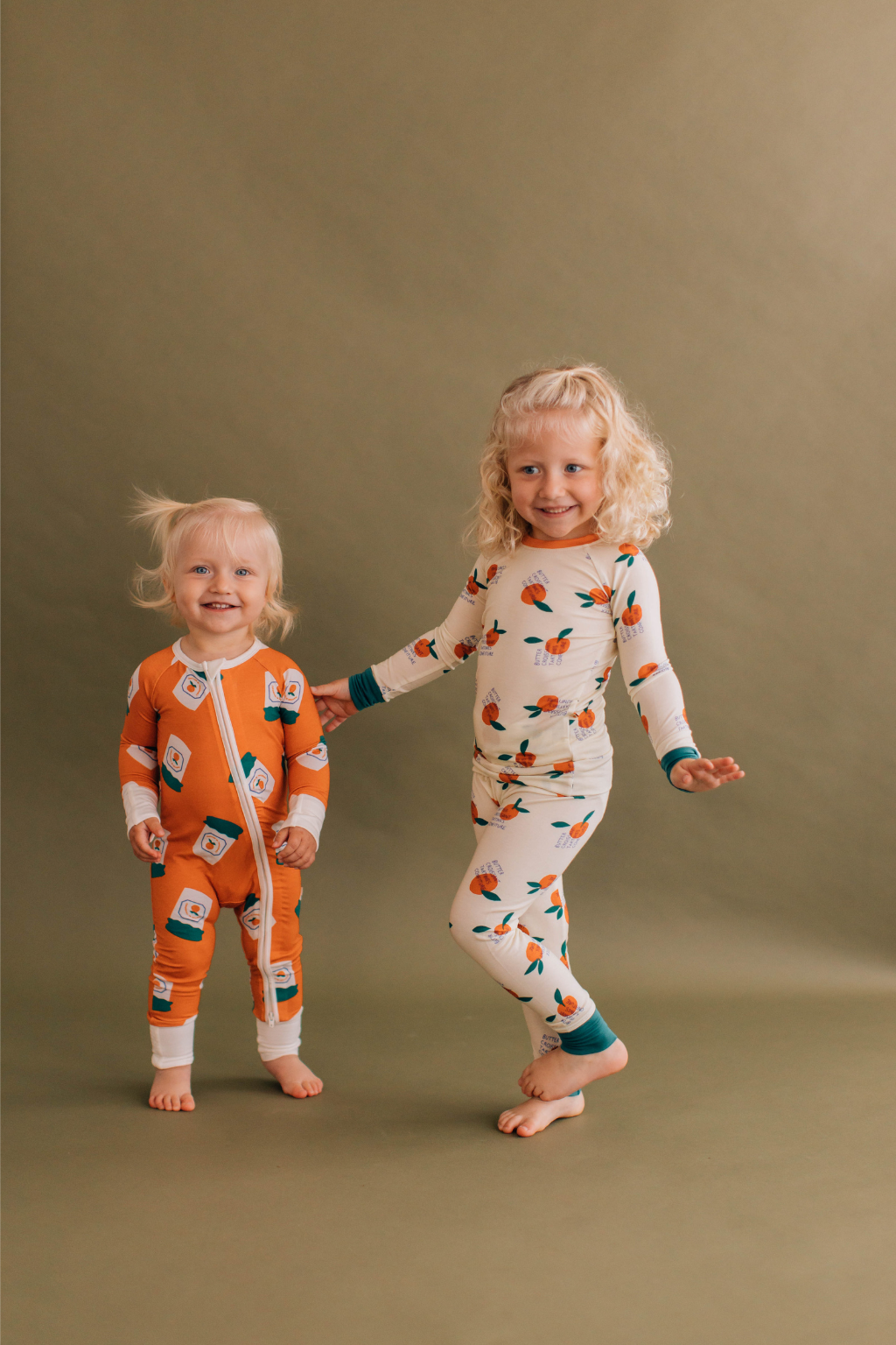 Tangerine Oats Pajamas